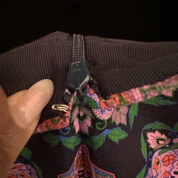 J. Crew Navy “Kaleidoscope” Mini Skirt - Picture 5 of 8